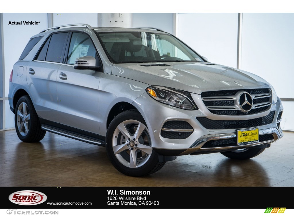 2016 GLE 350 - Iridium Silver Metallic / Black photo #1