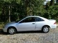 2001 Satin Silver Metallic Honda Civic LX Coupe  photo #4