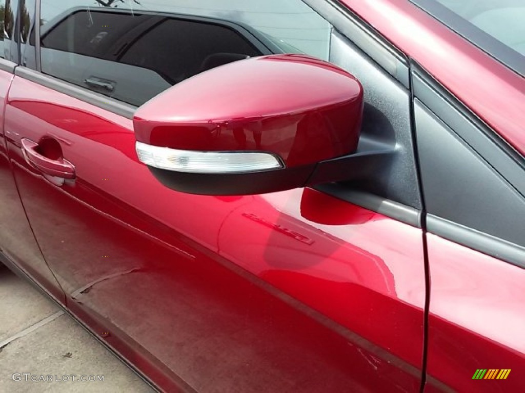 2015 Focus SE Sedan - Ruby Red Metallic / Charcoal Black photo #42