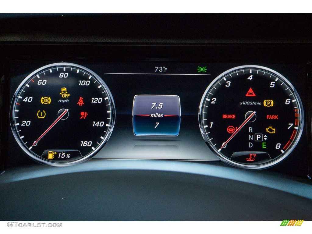 2016 Mercedes-Benz CLS AMG 63 S 4Matic Coupe Gauges Photo #108168397