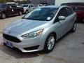 2015 Ingot Silver Metallic Ford Focus SE Sedan  photo #8