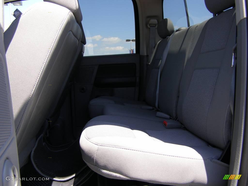 2008 Ram 1500 Big Horn Edition Quad Cab - Brilliant Black Crystal Pearl / Medium Slate Gray photo #10