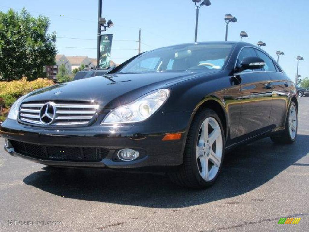 2007 Black MercedesBenz CLS 550 10791248 Car Color