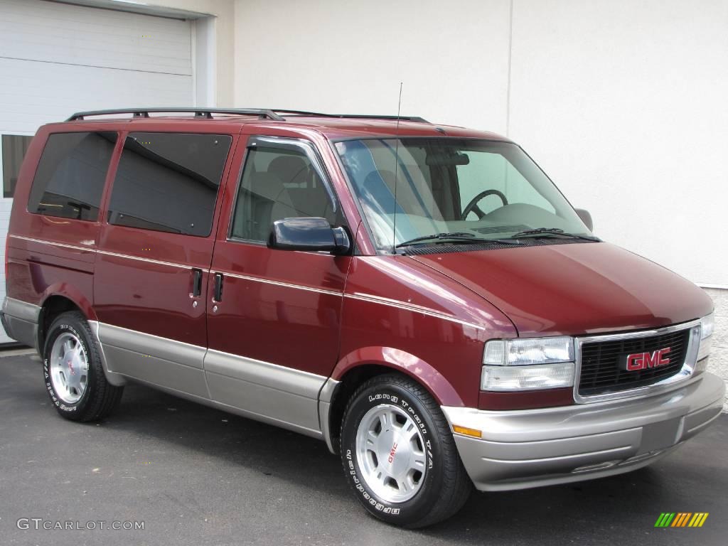 Dark Toreador Red Metallic GMC Safari