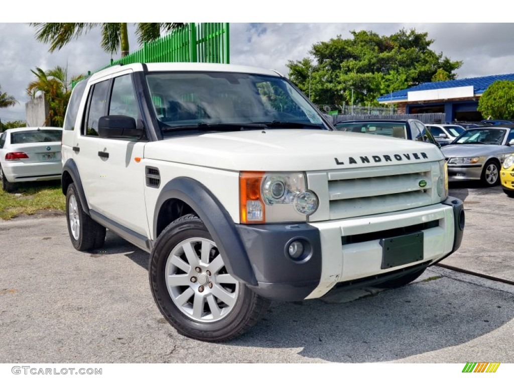 2005 LR3 V8 SE - Chawton White / Alpaca Beige photo #1