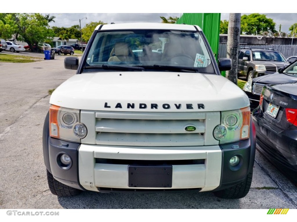 2005 LR3 V8 SE - Chawton White / Alpaca Beige photo #2