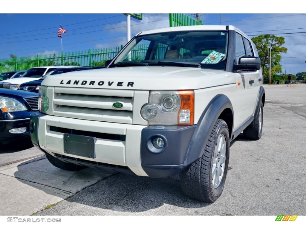 2005 LR3 V8 SE - Chawton White / Alpaca Beige photo #5