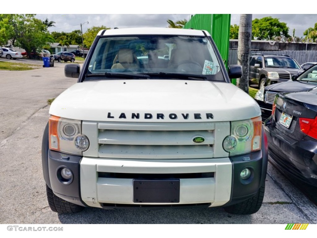 2005 LR3 V8 SE - Chawton White / Alpaca Beige photo #6