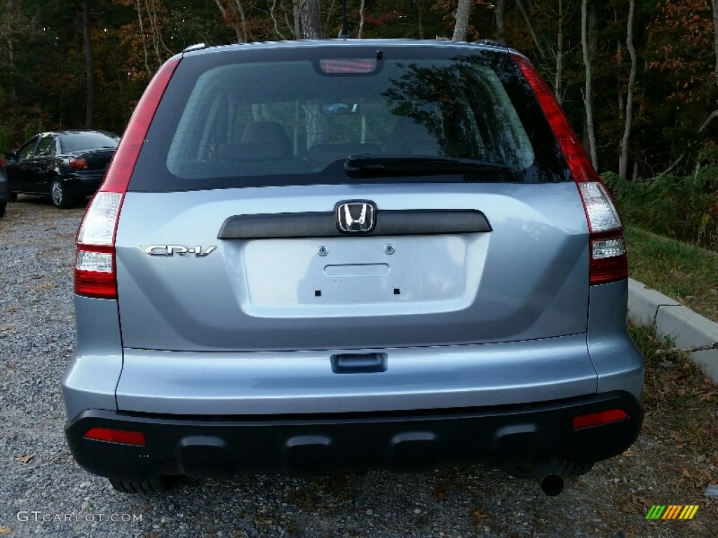 2009 CR-V LX 4WD - Glacier Blue Metallic / Gray photo #8