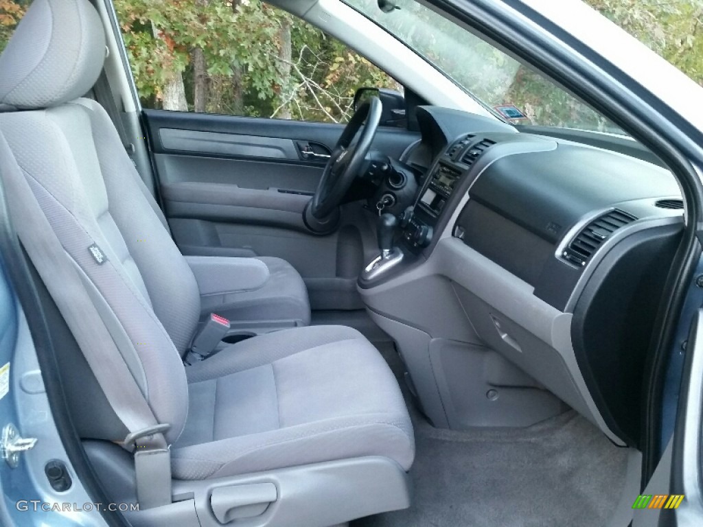 2009 CR-V LX 4WD - Glacier Blue Metallic / Gray photo #10