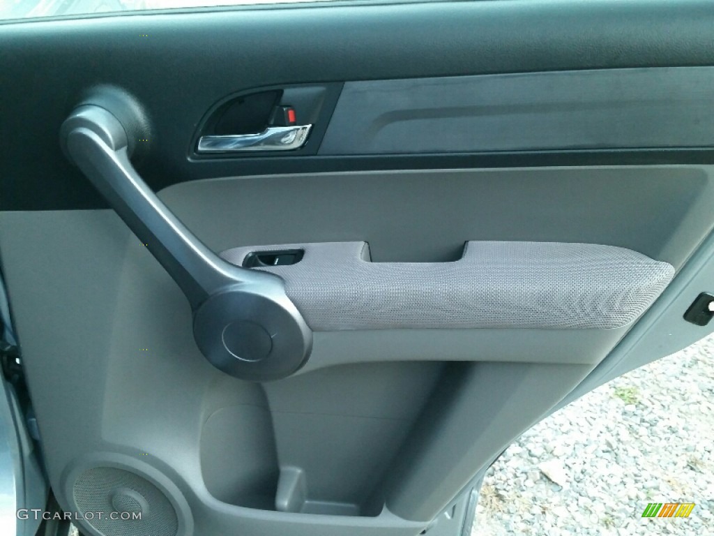 2009 CR-V LX 4WD - Glacier Blue Metallic / Gray photo #11