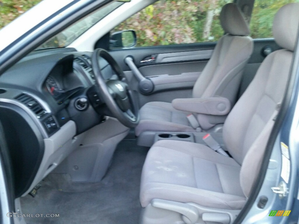 2009 CR-V LX 4WD - Glacier Blue Metallic / Gray photo #16