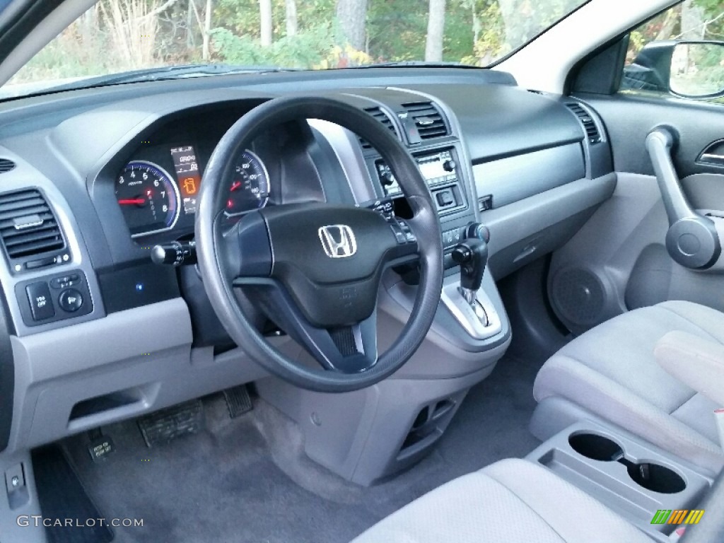 2009 CR-V LX 4WD - Glacier Blue Metallic / Gray photo #20