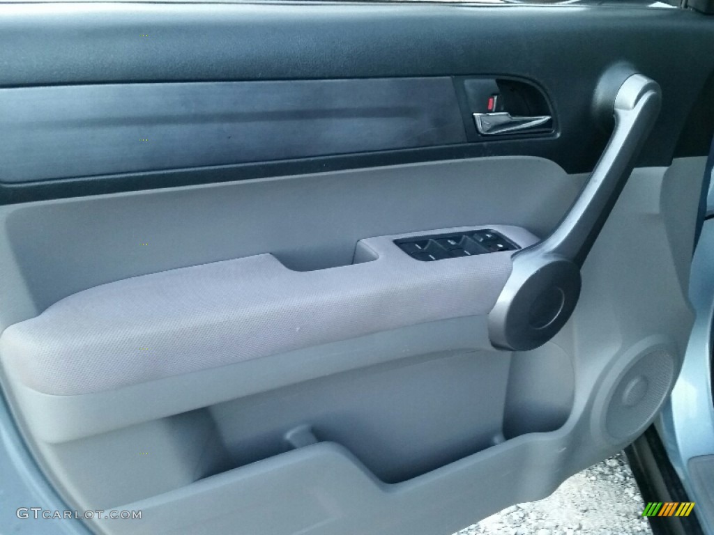 2009 CR-V LX 4WD - Glacier Blue Metallic / Gray photo #21