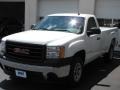 2008 Summit White GMC Sierra 1500 Regular Cab  photo #2