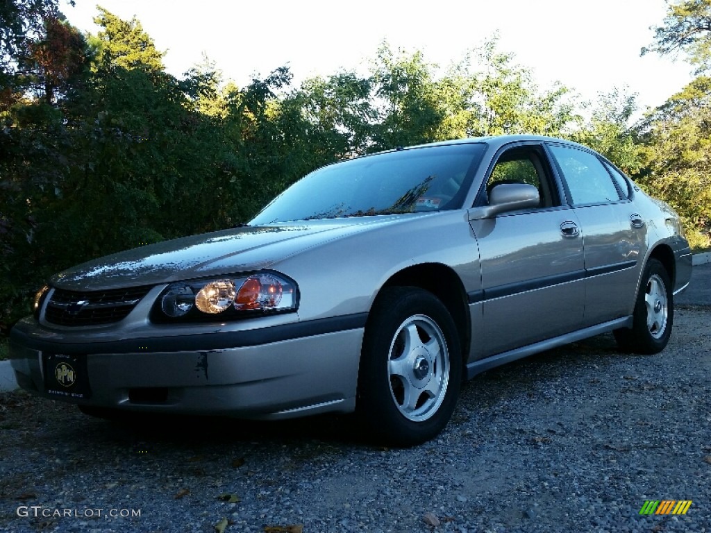 2003 Impala  - Sandrift Metallic / Medium Gray photo #1