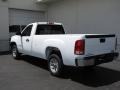 2008 Summit White GMC Sierra 1500 Regular Cab  photo #5