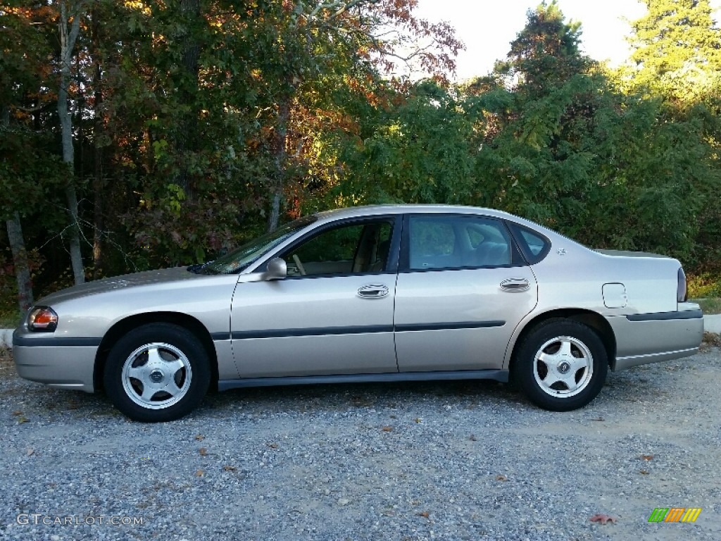 2003 Impala  - Sandrift Metallic / Medium Gray photo #5