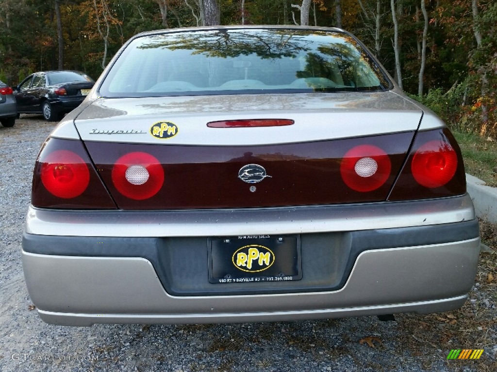 2003 Impala  - Sandrift Metallic / Medium Gray photo #8