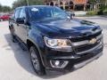 2015 Black Chevrolet Colorado Z71 Crew Cab  photo #2