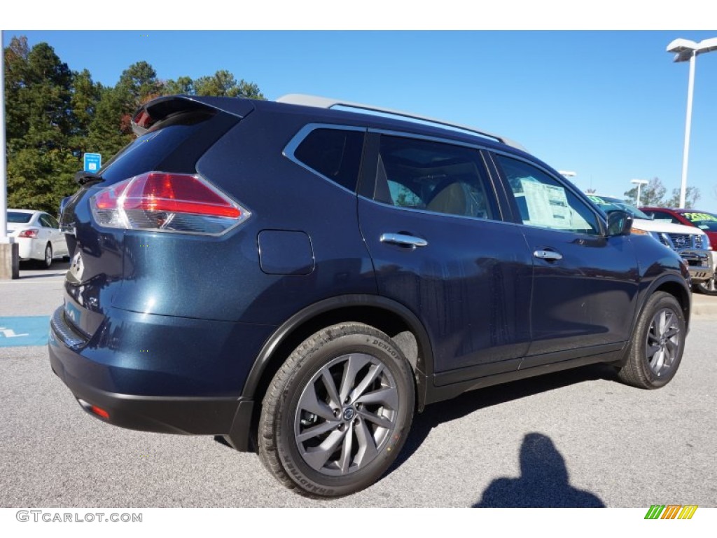 2016 Rogue SL - Arctic Blue Metallic / Almond photo #5