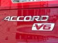 2007 San Marino Red Honda Accord EX V6 Coupe  photo #9