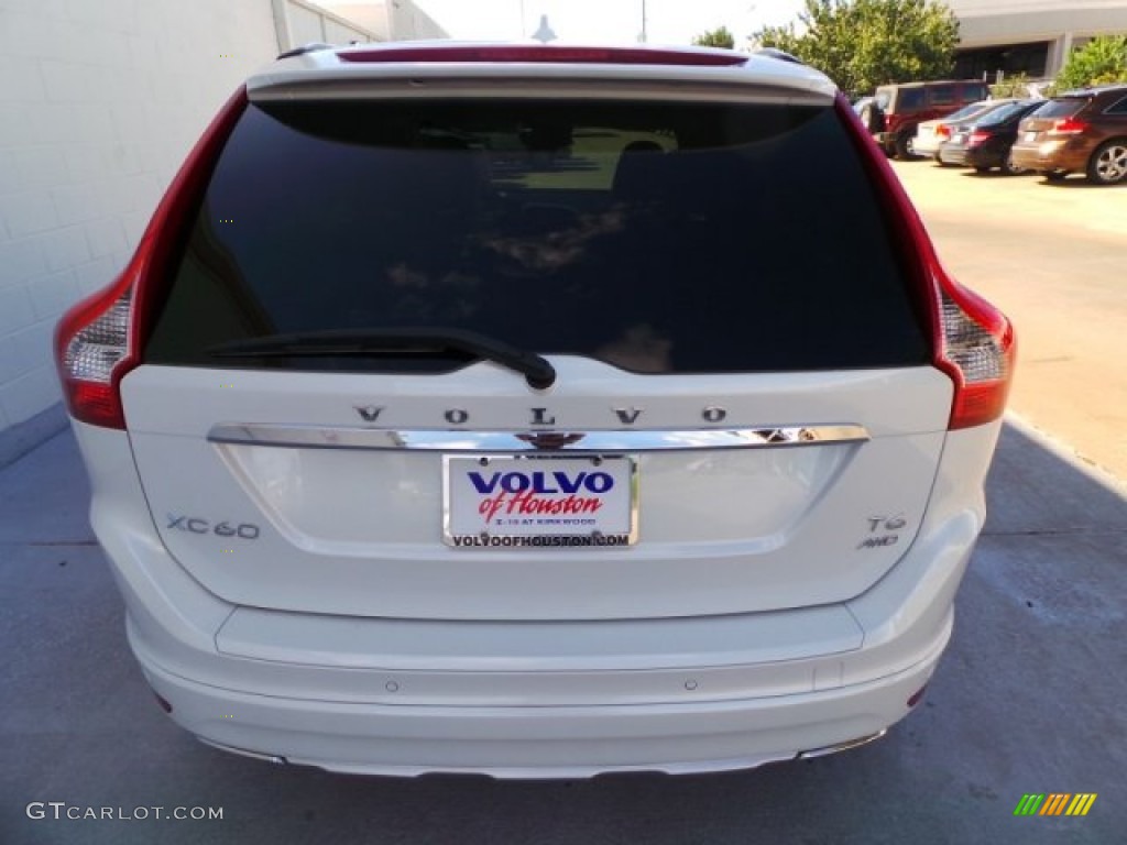 2015 XC60 T6 AWD - Crystal White Metallic / Soft Beige photo #5