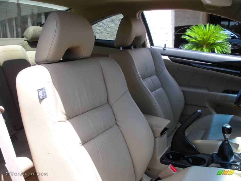2007 Accord EX V6 Coupe - San Marino Red / Ivory photo #14