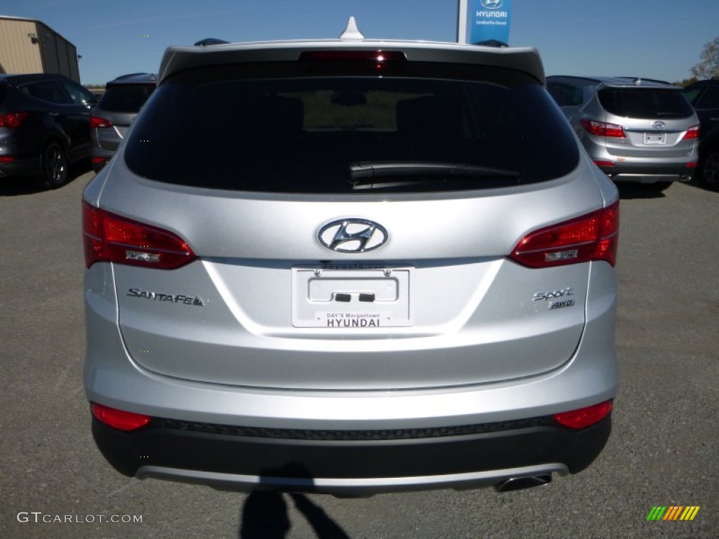 2016 Santa Fe Sport AWD - Sparkling Silver / Gray photo #8