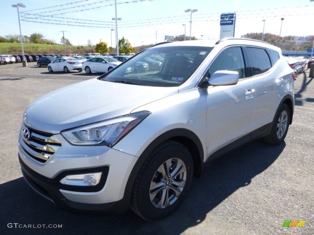Sparkling Silver 2016 Hyundai Santa Fe Sport AWD Exterior Photo #108183139