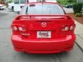 2005 Volcanic Red Mazda MAZDA6 i Sport Hatchback  photo #3