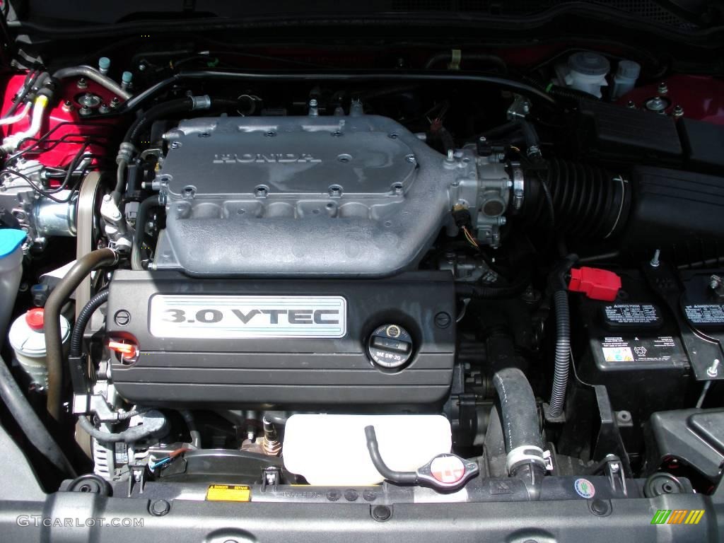 2007 Accord EX V6 Coupe - San Marino Red / Ivory photo #23