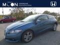 2011 North Shore Blue Pearl Honda CR-Z EX Sport Hybrid  photo #1