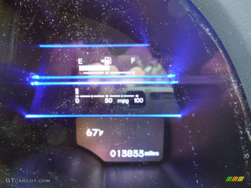 2011 CR-Z EX Sport Hybrid - North Shore Blue Pearl / Gray Fabric photo #4