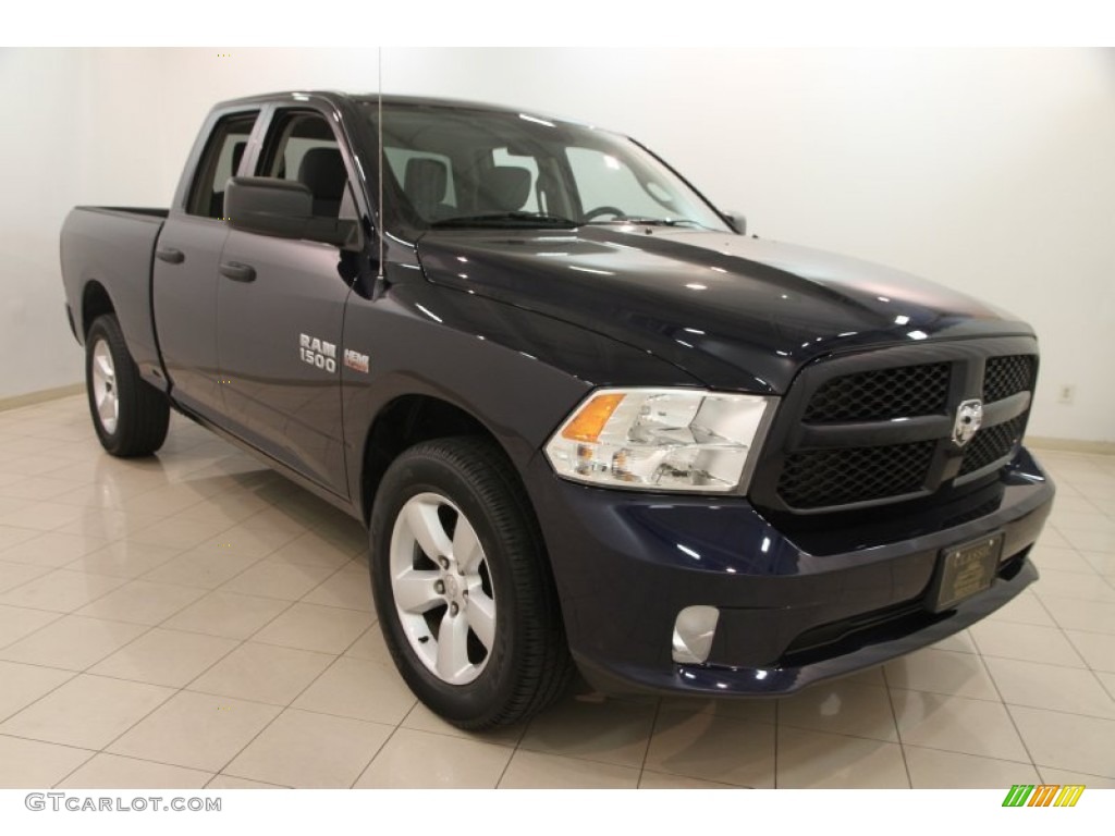 True Blue Pearl Coat Ram 1500