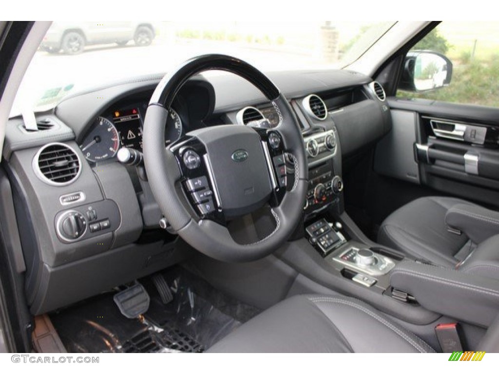 Ebony/Ebony Interior 2016 Land Rover LR4 HSE LUX Photo #108185041