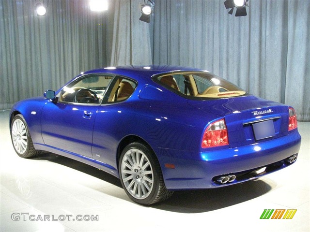 2002 Coupe Cambiocorsa - Blu Mediterraneo (Blue) / Cuoio photo #2