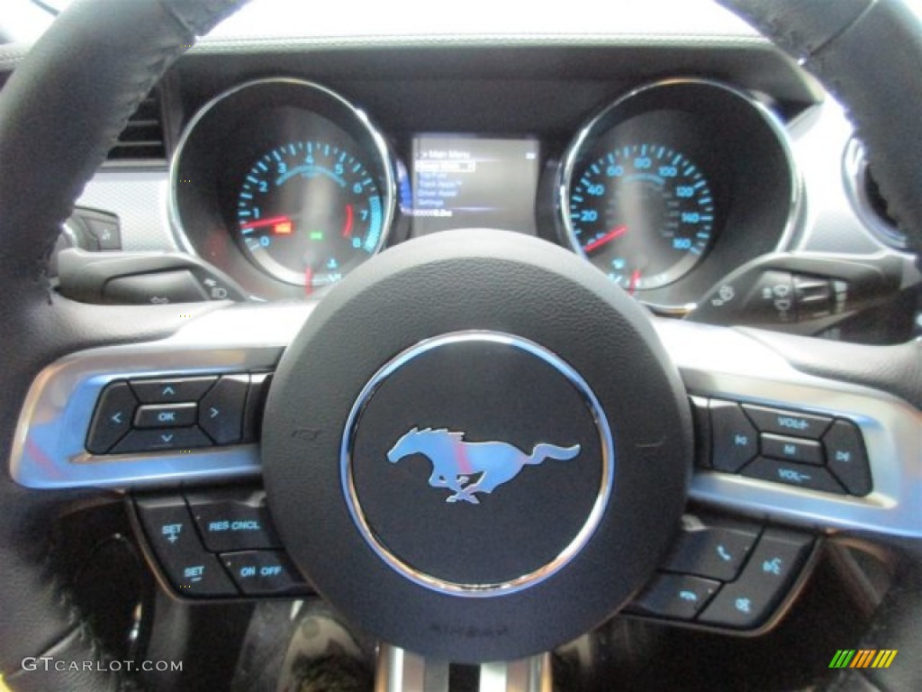 2016 Mustang GT/CS California Special Coupe - Deep Impact Blue Metallic / California Special Ebony Black/Miko Suede photo #20
