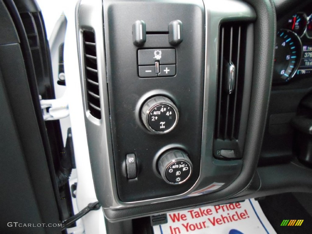 2016 Chevrolet Silverado 1500 LTZ Z71 Double Cab 4x4 Controls Photo #108191114