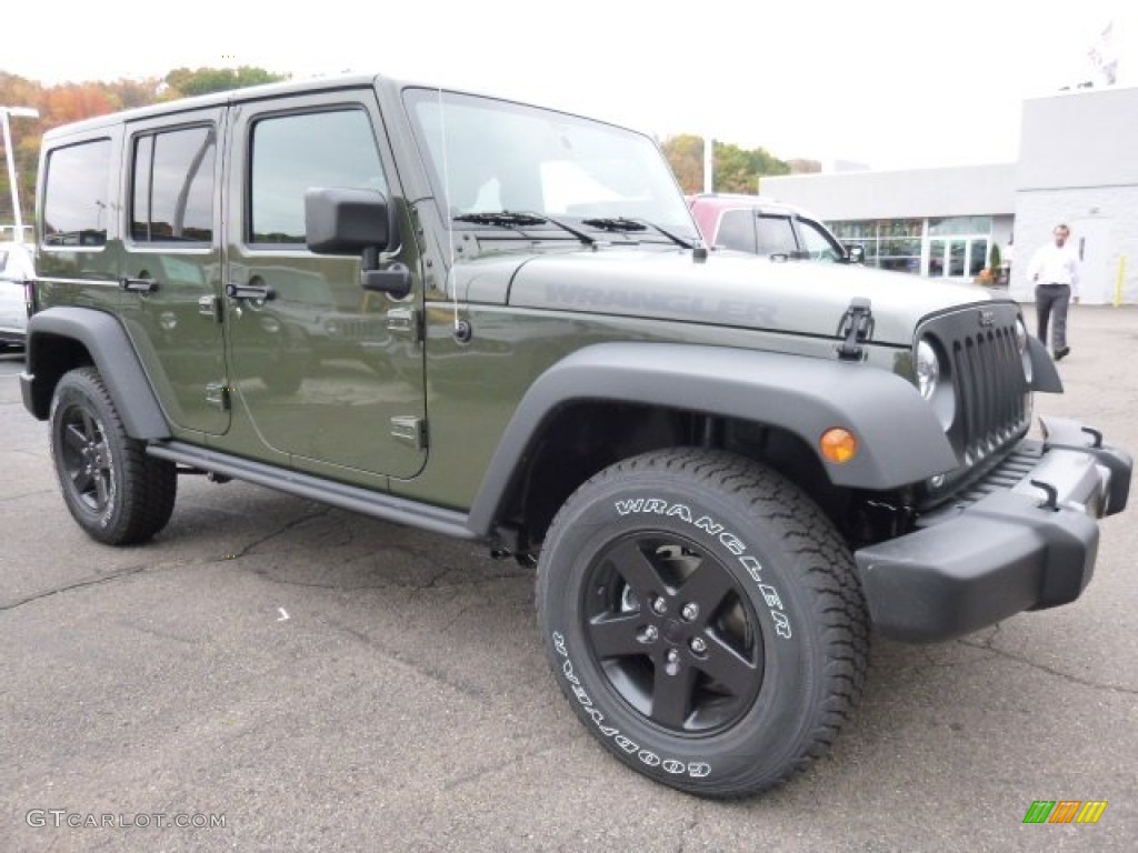 2016 Wrangler Unlimited Sport 4x4 - Tank / Black photo #8