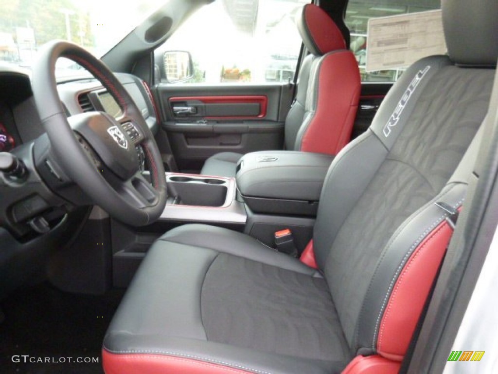 2016 Ram 1500 Rebel Crew Cab 4x4 Front Seat Photo #108192767