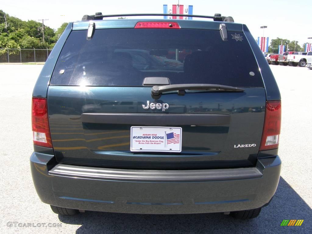 2005 Grand Cherokee Laredo - Deep Beryl Green Pearl / Medium Slate Gray photo #4