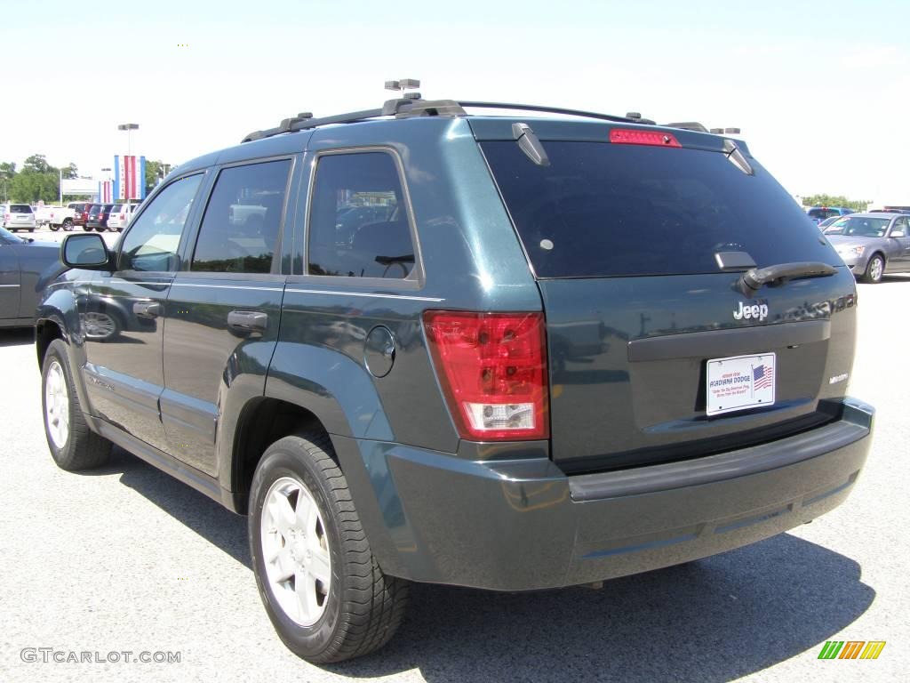 2005 Grand Cherokee Laredo - Deep Beryl Green Pearl / Medium Slate Gray photo #5