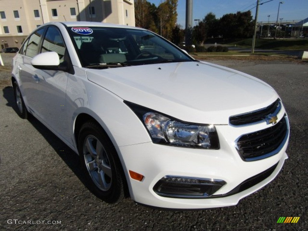 2015 Cruze LT - Summit White / Jet Black/Medium Titanium photo #1