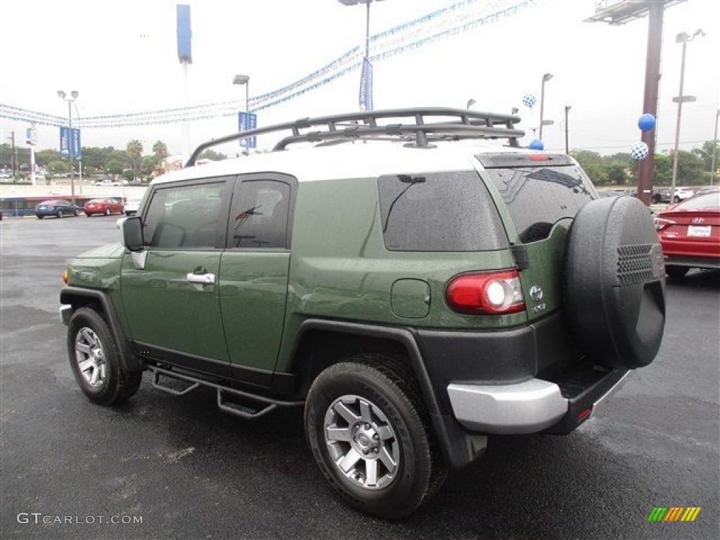 2014 FJ Cruiser 4WD - Army Green / Dark Charcoal photo #12