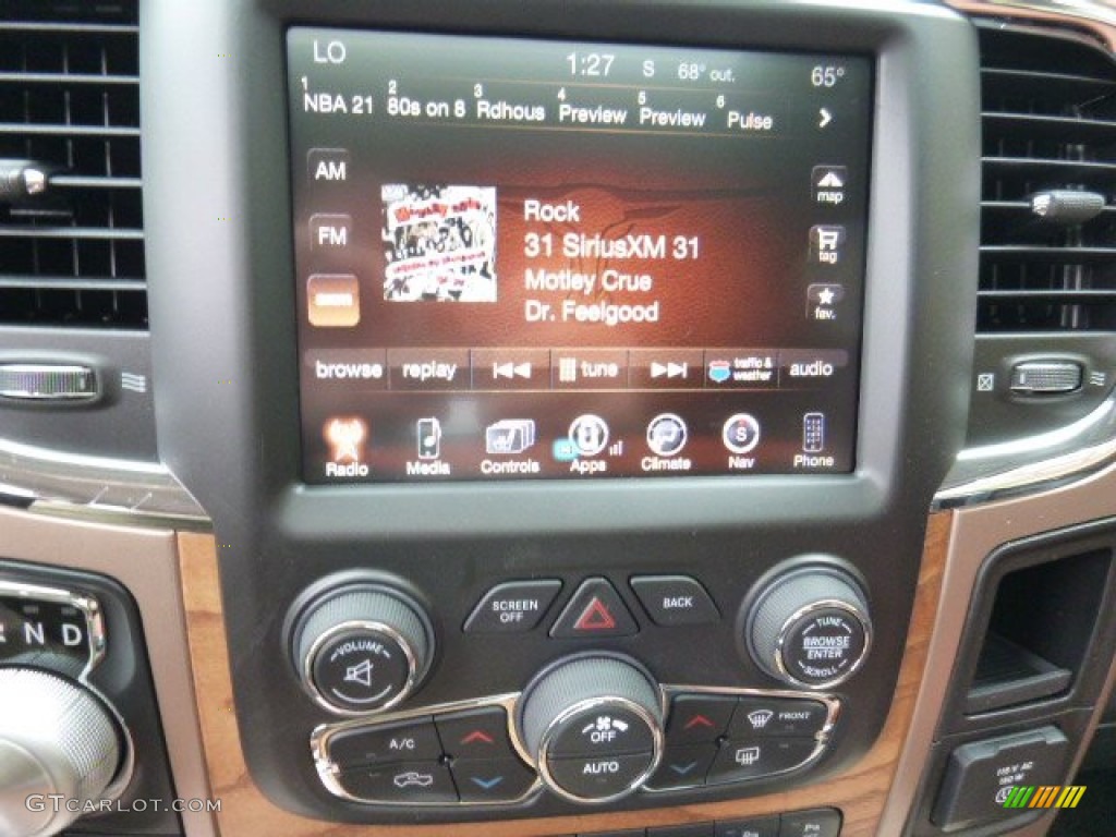 2016 Ram 1500 Laramie Longhorn Crew Cab 4x4 Controls Photos