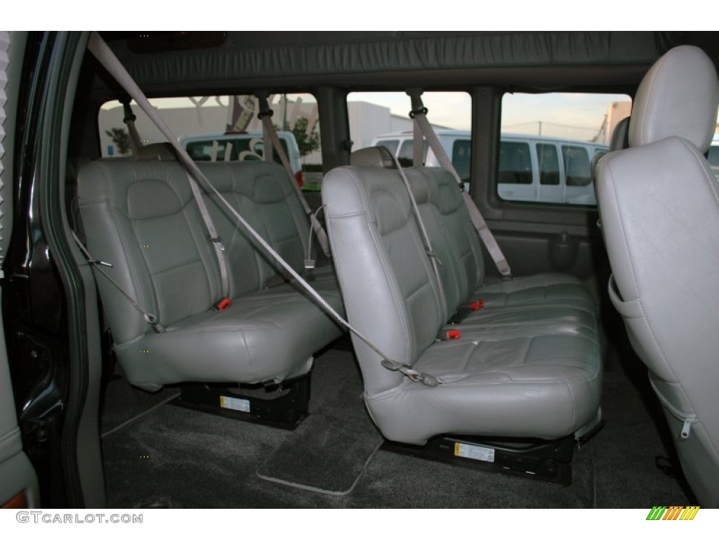 2012 Express LT 3500 Passenger Van - Black / Medium Pewter photo #2