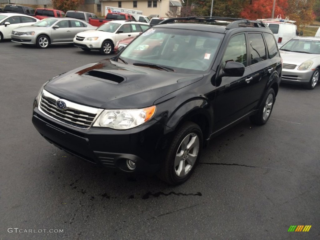 Obsidian Black Pearl 2010 Subaru Forester 2.5 XT Limited Exterior Photo #108197033