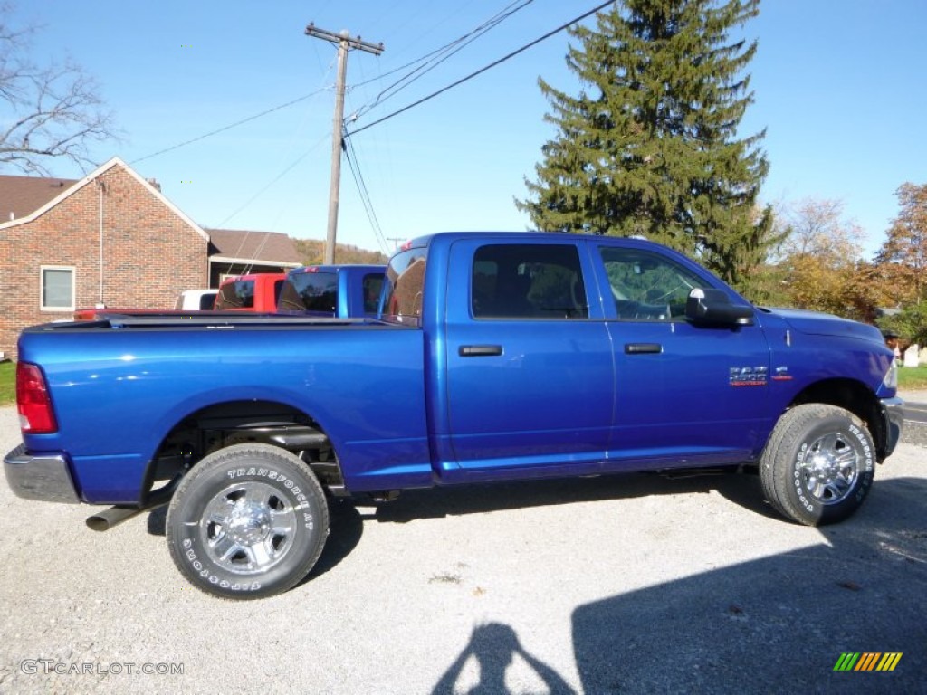 Blue Streak Pearl 2016 Ram 2500 Tradesman Crew Cab 4x4 Exterior Photo #108197498