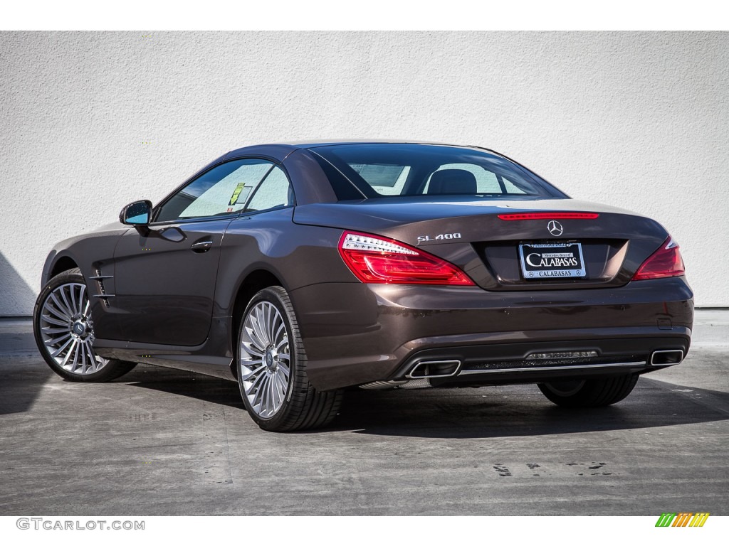 2016 SL 400 Roadster - Dolomite Brown Metallic / Nut Brown/Black Nappa photo #2